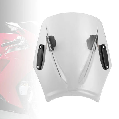 22mm / 7/8" Handlebar Motorcycle Windshield (Universal Application)