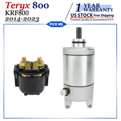 Relay-Equipped Starter for Kawasaki Teryx 800 KRF800 (2014–2023)