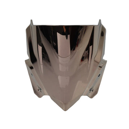 Silver Front Windscreen Deflector for Kawasaki Z650 (2017–2019)