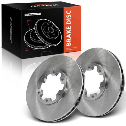 2X Front Disc Brake Rotors for Nissan Frontier (2003–2004) Pathfinder Xterra
