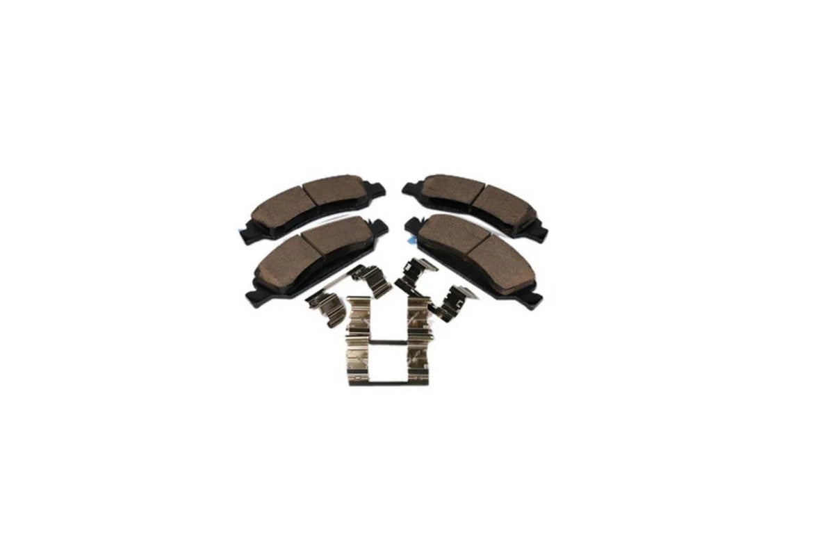 Set of 4 ACDelco Front Disc Brake Pads for Cadillac Chevrolet GMC (2008–2014)