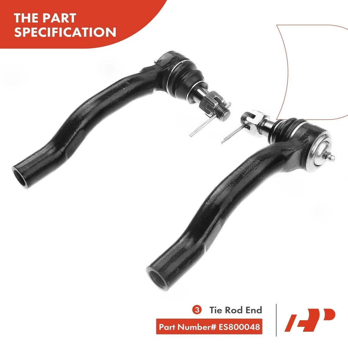 8x Rear Tie Rod Ends for Sway Bar Links - Nissan Pathfinder 2005-2015