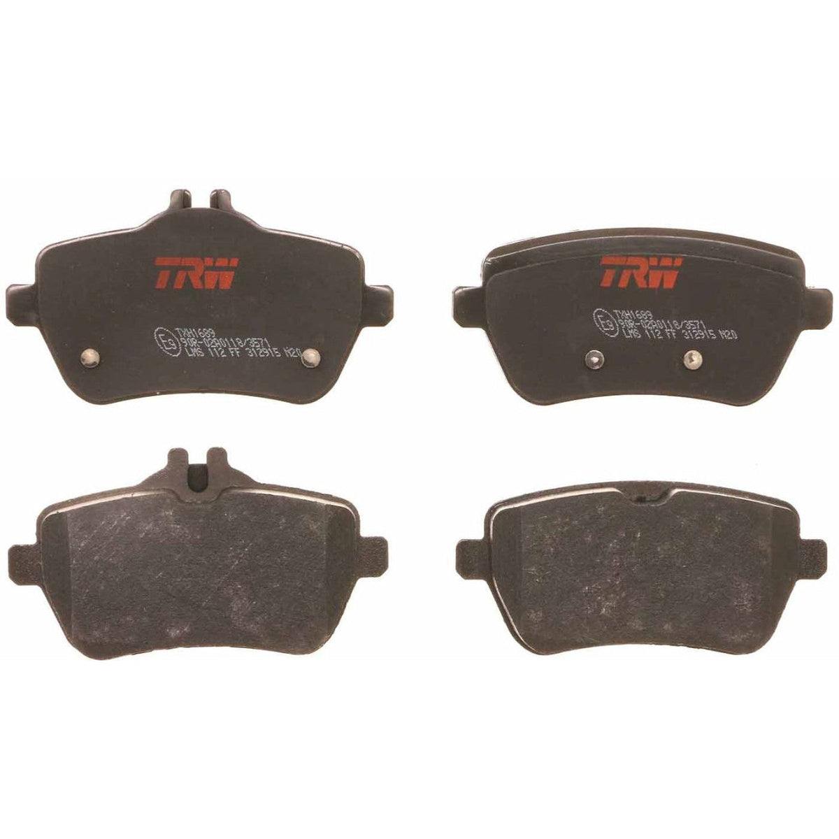 Brake Pad Set for Mercedes Benz S550 (2014–2017)