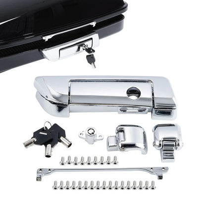 Chrome Trunk Latch Set for Harley Electra Road Glide (2014–Present)
