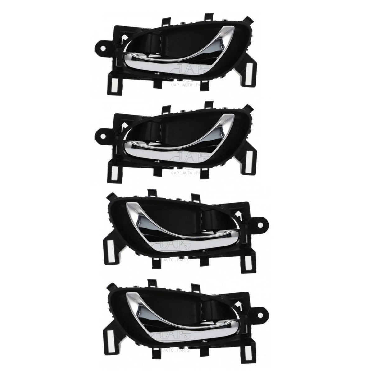4x Chrome Inner Door Handle for Nissan Navara 2015 to 2026