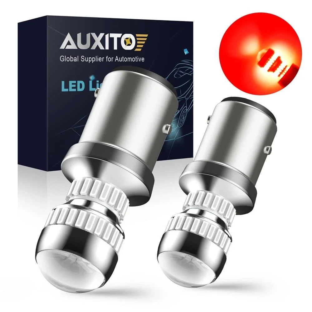 2X AUXITO LED Brake Stop Tail Light Bulbs 1157 7528 2357 for US EXV (N/A)