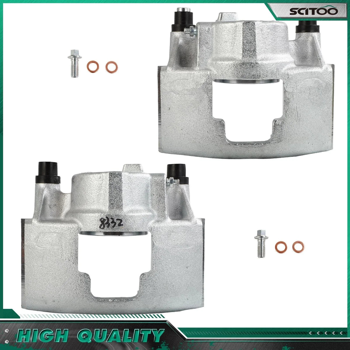 Brake Calipers - Front Pair for Chevrolet Express 2500 (1996–2002)