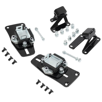 Motor Mounts Engine Bracket Kit for Chevy Impala Biscayne (1959–1964)