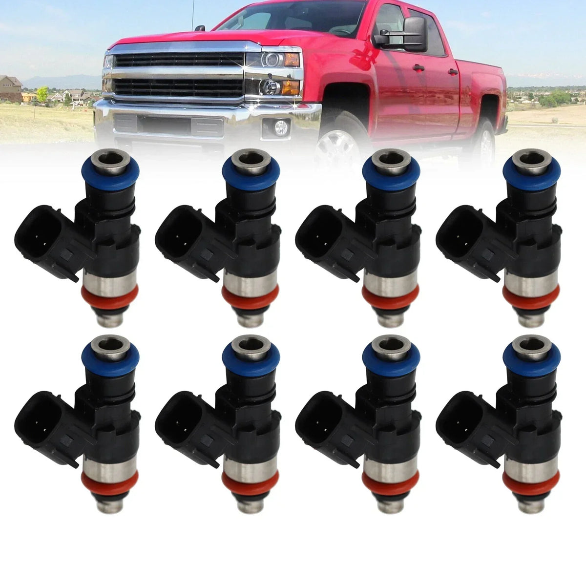 8 x 42LB Fuel Injectors for Corvette and Camaro (2006-2015)