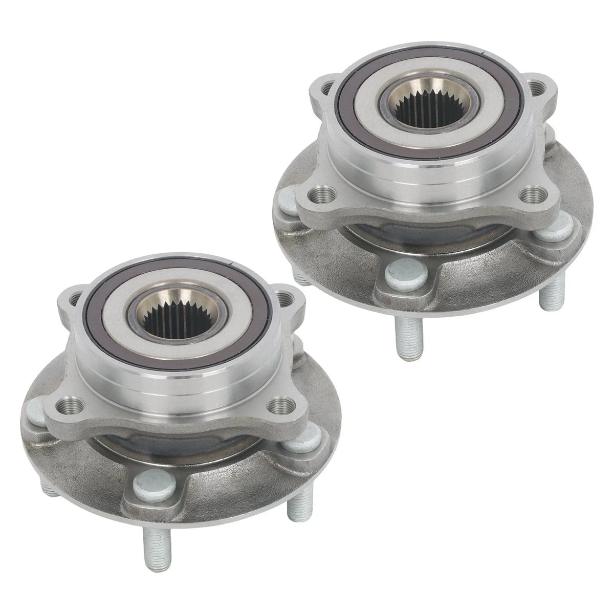 2Pcs Wheel Hub Bearings Assembly for Mitsubishi Lancer (2008–2015) AWD