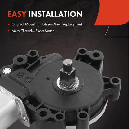 Front Window Motor Pair for Nissan Quest 2004–2009