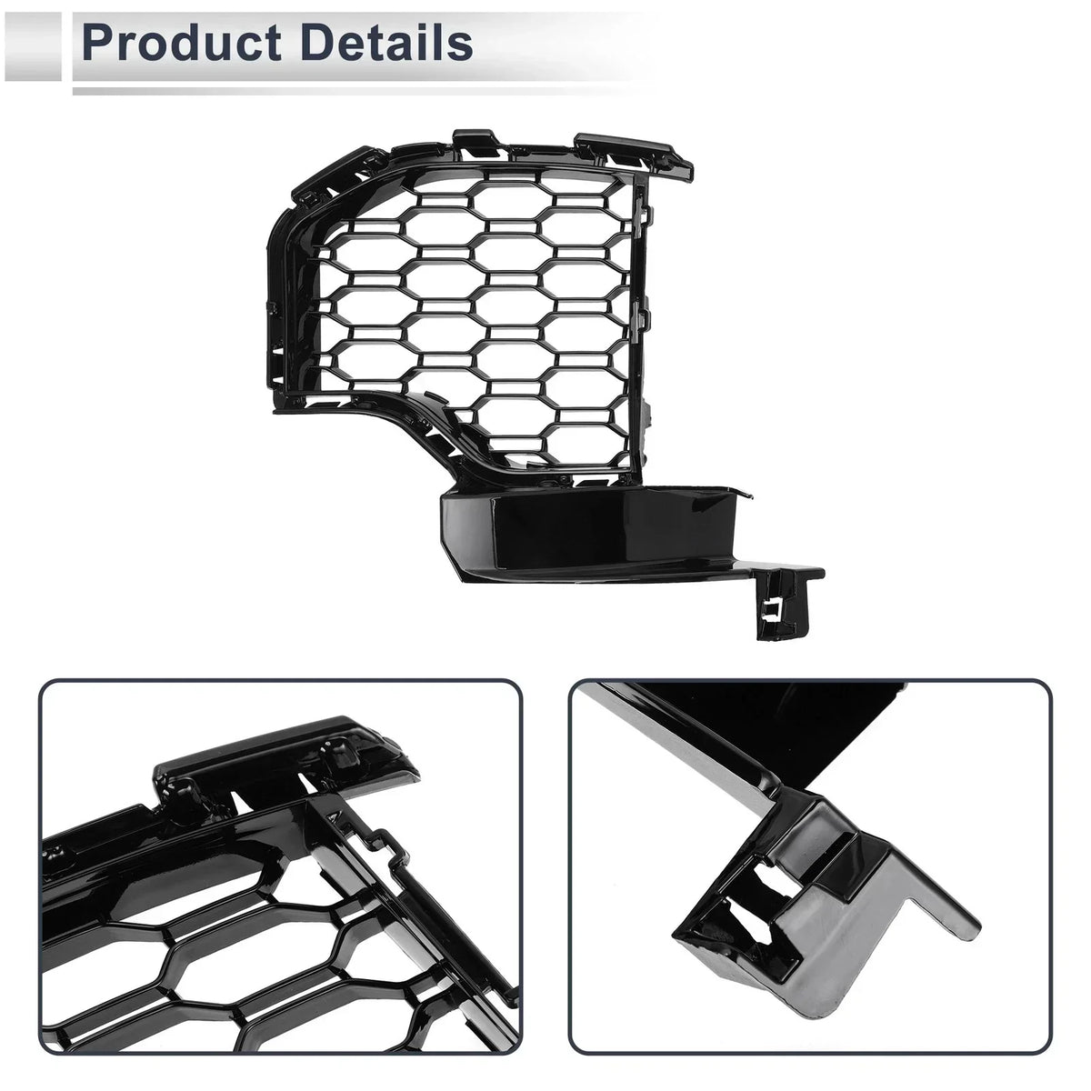 Fog Light Grill Front Right Black for BMW X5 (2019-2022)