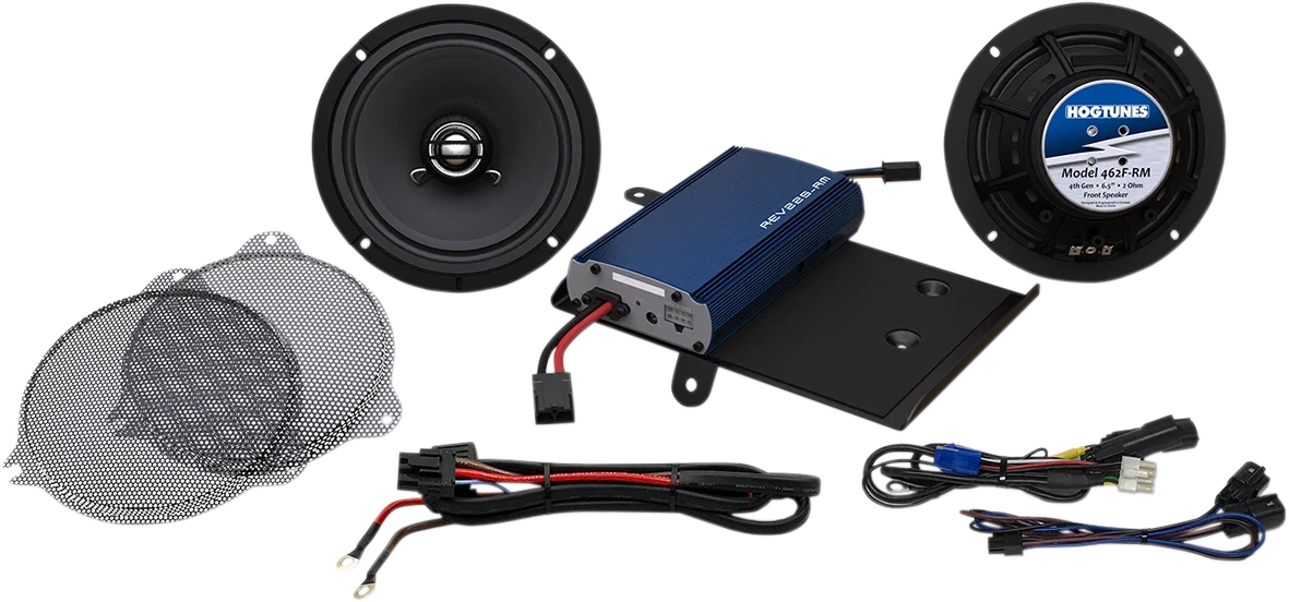 Front Speaker Kit for HOGTUNES G4 SG (2015–2023) - 225-Watt Amp