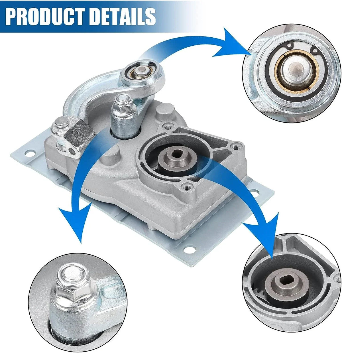 Kwikee Gearbox Step with Curved Linkage Kit for Single & Double Steps