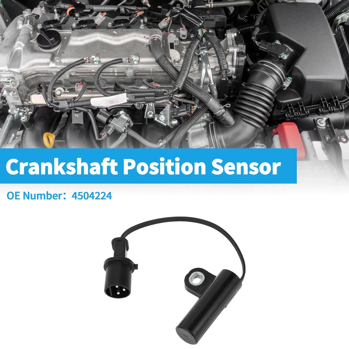 Crankshaft Position Sensor for Dodge Caravan 3.3L (1991–1993) No. 4504224