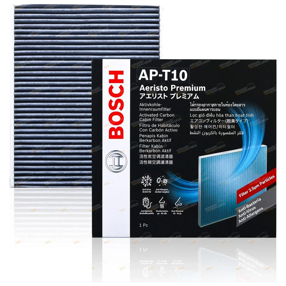 Cabin Air Filter Replacement for Toyota Hilux (2015-2019)