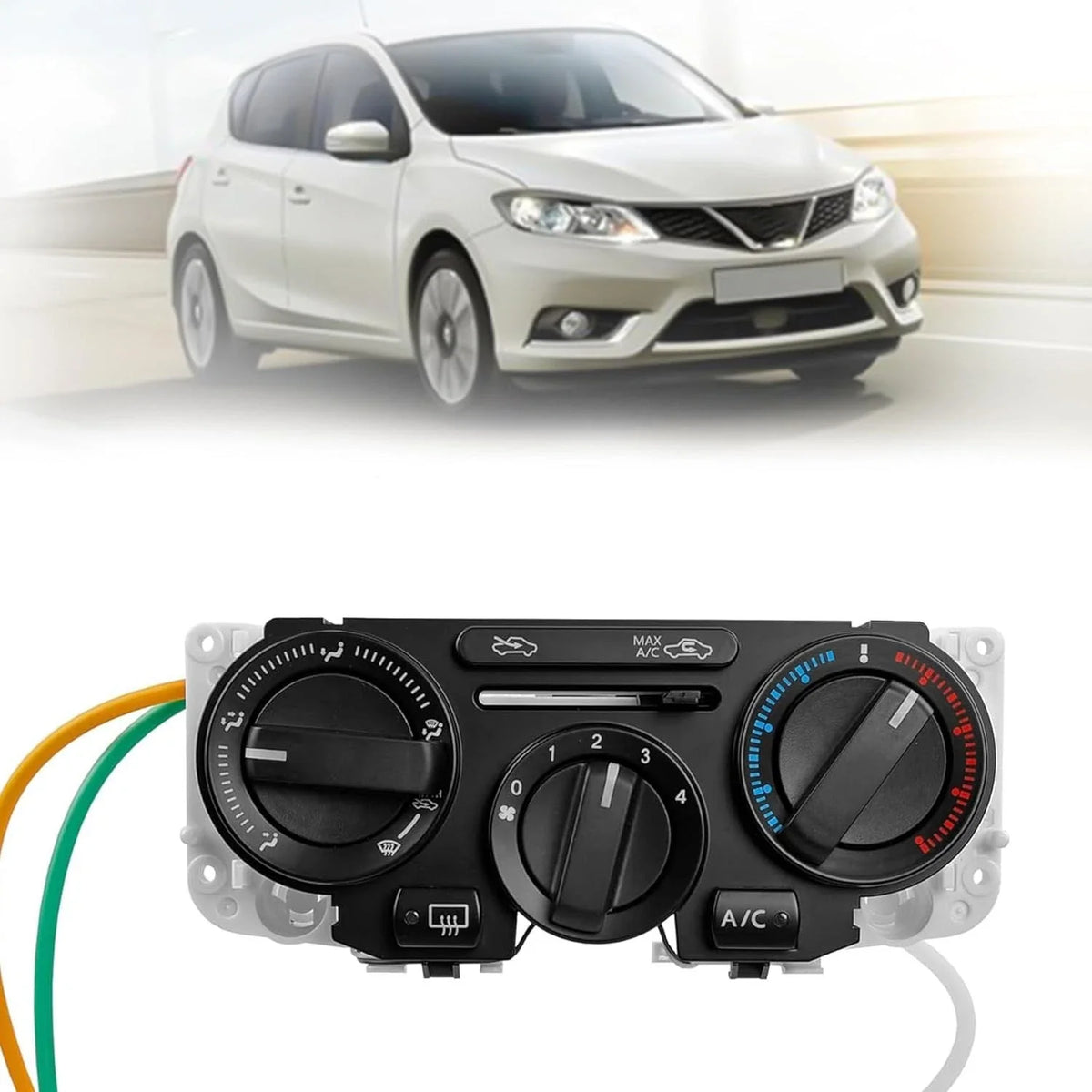 HVAC Climate Control Module Switch 27510EL00A for Nissan Versa (2007–2011)