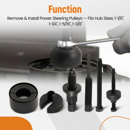 Pulley Puller Tool Kit for Power Steering Pump - Thompson Fitment