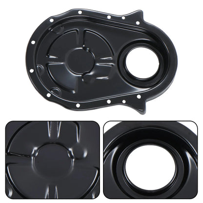Timing Chain Cover Kit for 396 402 427 454 Chevy BBC (1966–1990) Black