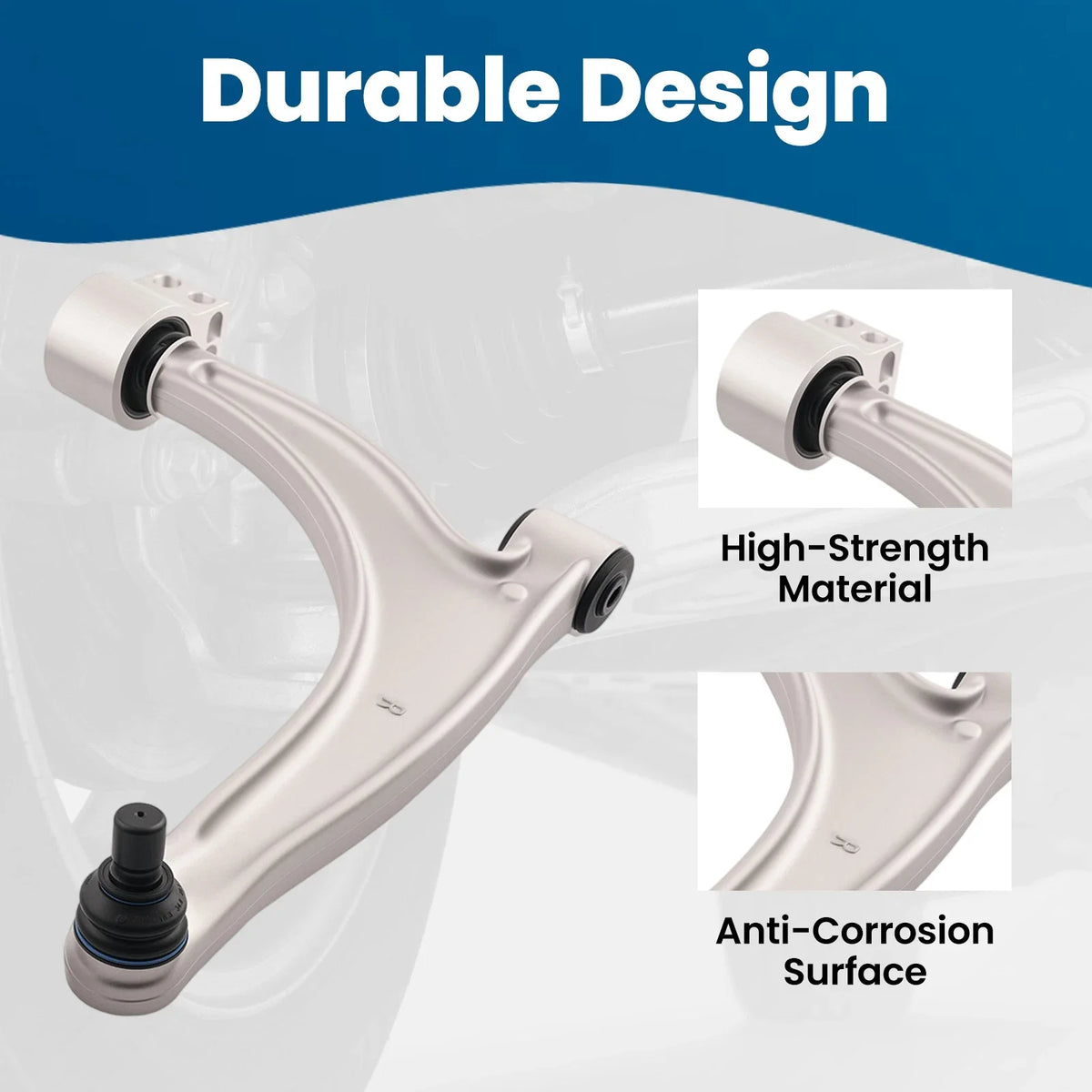 Replacement Front Lower Control Arms & Sway Bar Links for Chevy Malibu (2004–2012)