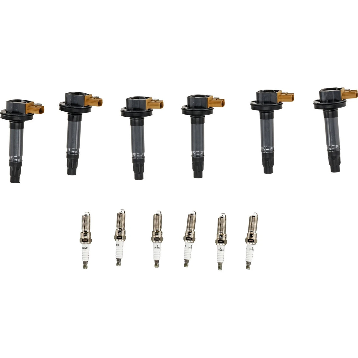 Ignition Coil and Spark Plug Kit for Ford F150, Transit-150, Transit-350 HD