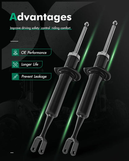 Front Shocks Struts for Audi A4 A4 Quattro (2000-2008) Left Right