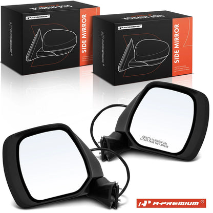 Pair Power Mirrors with Manual Fold for Nissan Quest (2011–2017)