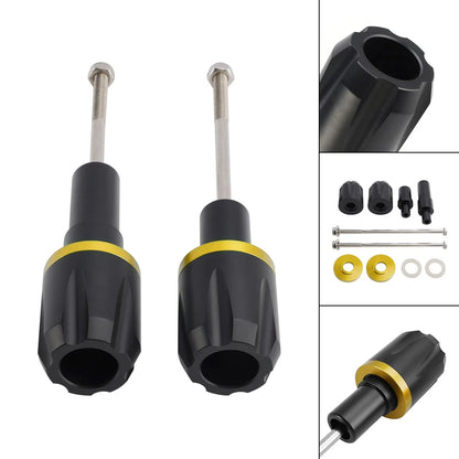 CNC Anti-Crash Frame Sliders Protector for Kawasaki Ninja 650 (2017–2023)