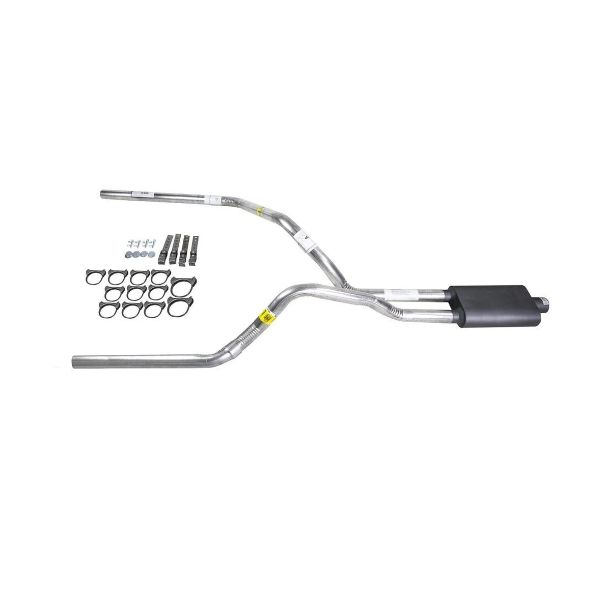 Dual Exhaust 2.5" Pipe Flowsound Muffler for Dakota (1997–2005)