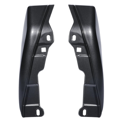 Mid Frame Air Deflectors for Harley Touring (2009–Present) Black Geometric
