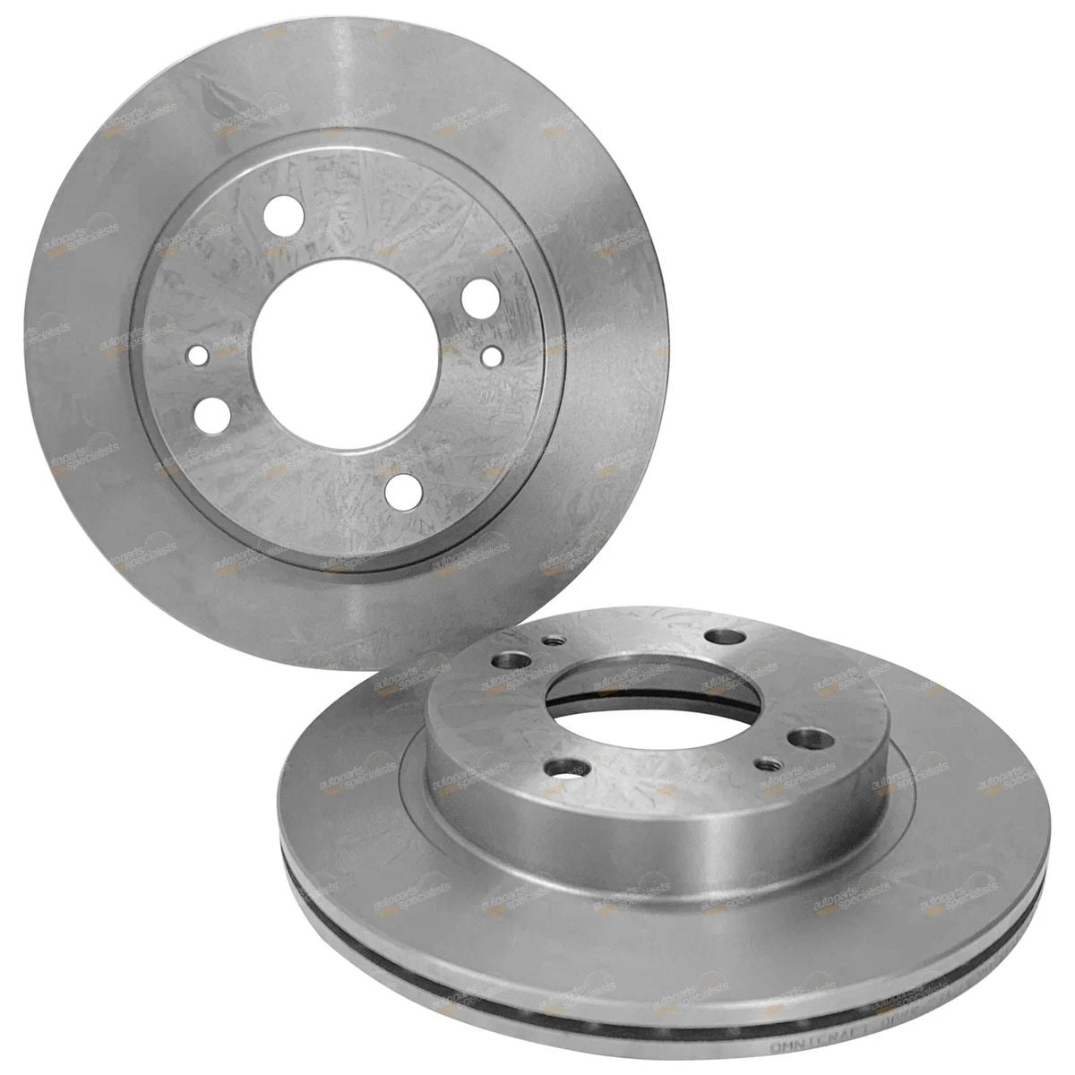Front Brake Rotors for Mitsubishi Mirage LA Hatchback (2013-2017)
