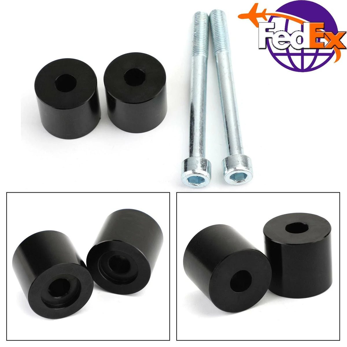 Billet Aluminum Handle Bar Risers for Ducati Multistrada 950/S (2017–2019)