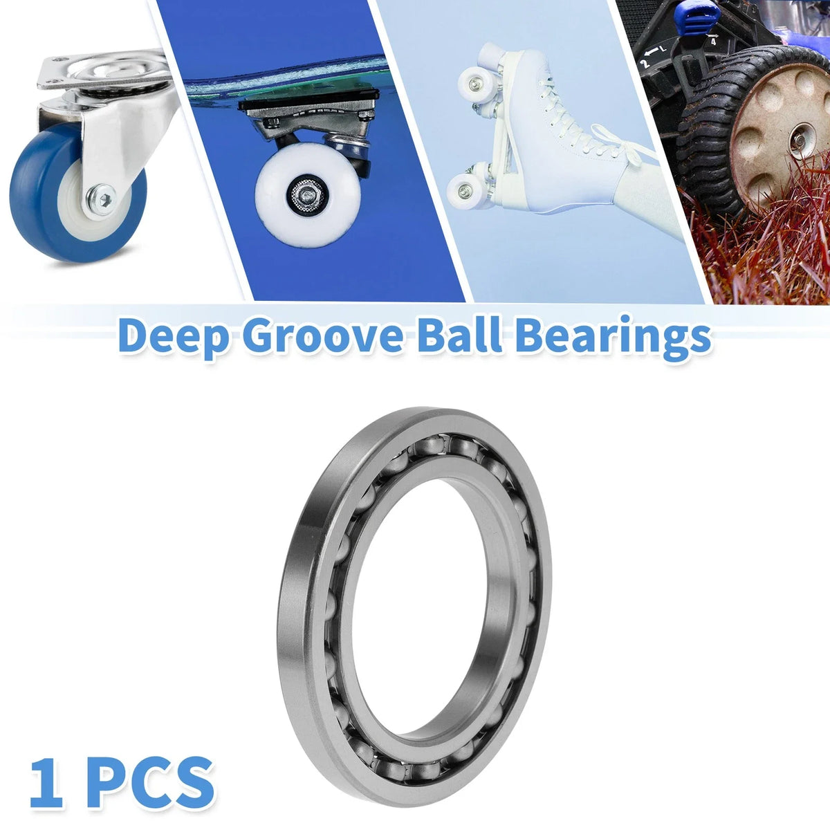 Deep Groove Ball Bearing 65x100x11mm for Various Models (1 Pcs)
