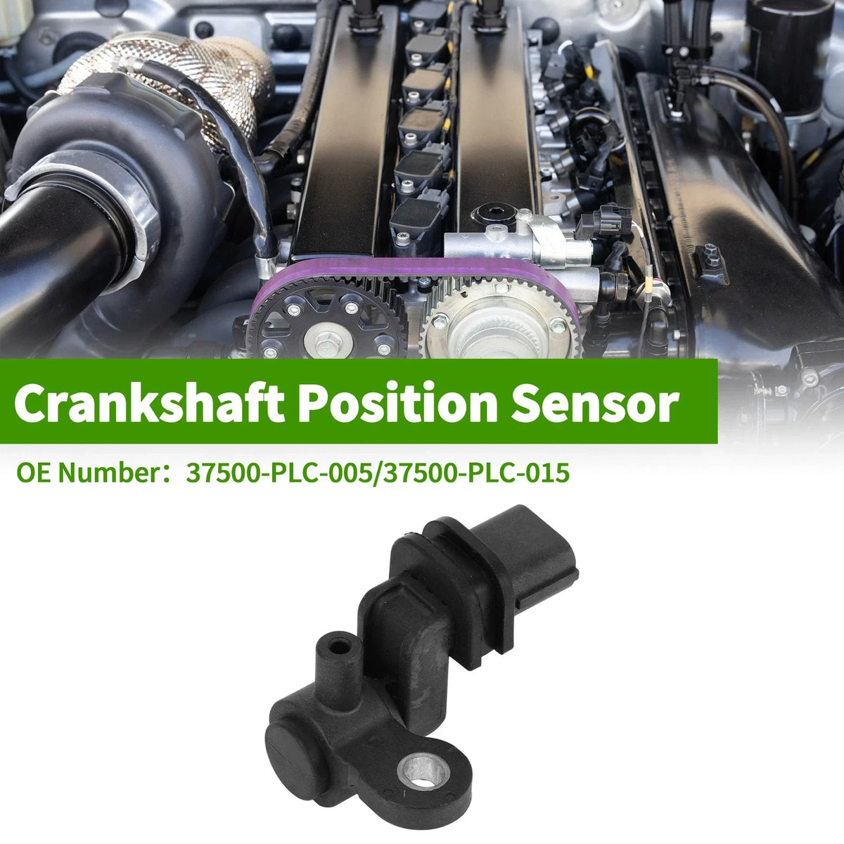 Crankshaft Position Sensor for Honda Civic Hatchback (2001–2005) No. 37500PLC005