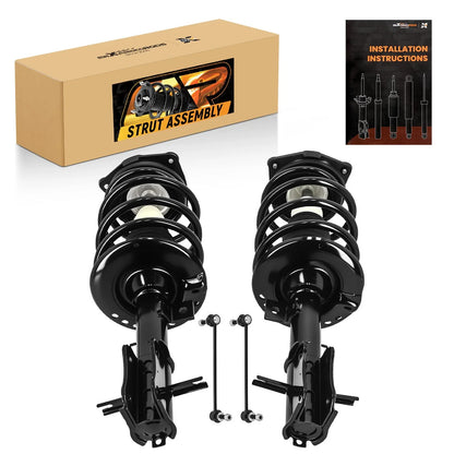 Coil Spring Front Struts & Sway Bars for Nissan Sentra (2007–2012)