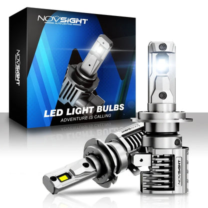H7 LED Headlight Bulb Kit (6500K, 18000LM) by NOVSIGHT