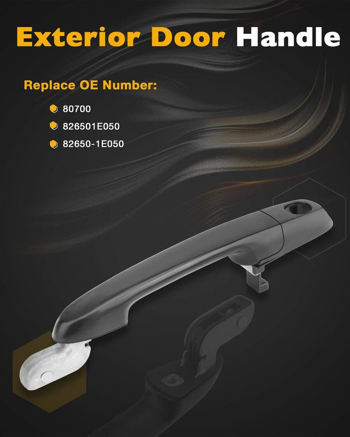 Front Left Exterior Door Handle for Hyundai Accent (2006–2011)