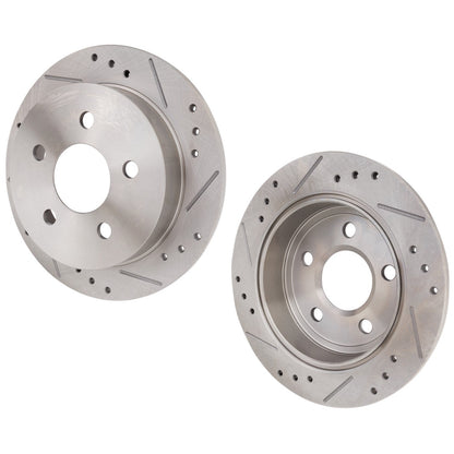 Disc Brake Rotors Rear for Chevy Impala Olds Pontiac Grand Am