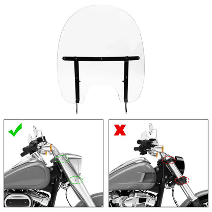 Windscreen for Harley Softail (2000–2017)