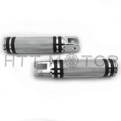 Diamond Chrome Footpegs for Harley Models FXBB FXBR FXBRS FXLR (2018-2023)