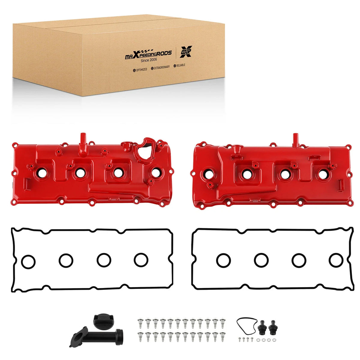Set of 2 Aluminum Valve Covers for Infiniti QX56 (2006–2010)