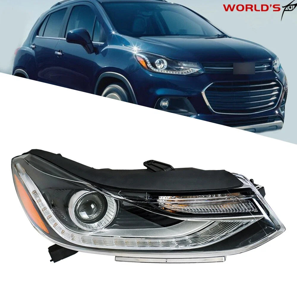 Headlight Projector for Chevy Trax (2017–2022) with LED DRL