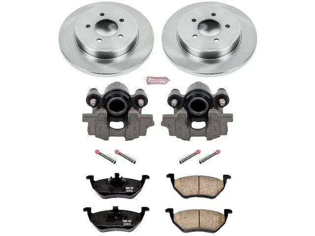 Rear Brake Pad and Rotor Kit for Mazda Tribute (2005–2006, 2008) NN158KH