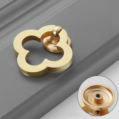 Brushed Brass Gold Knobs for Kitchen Cabinets and Drawer Pulls