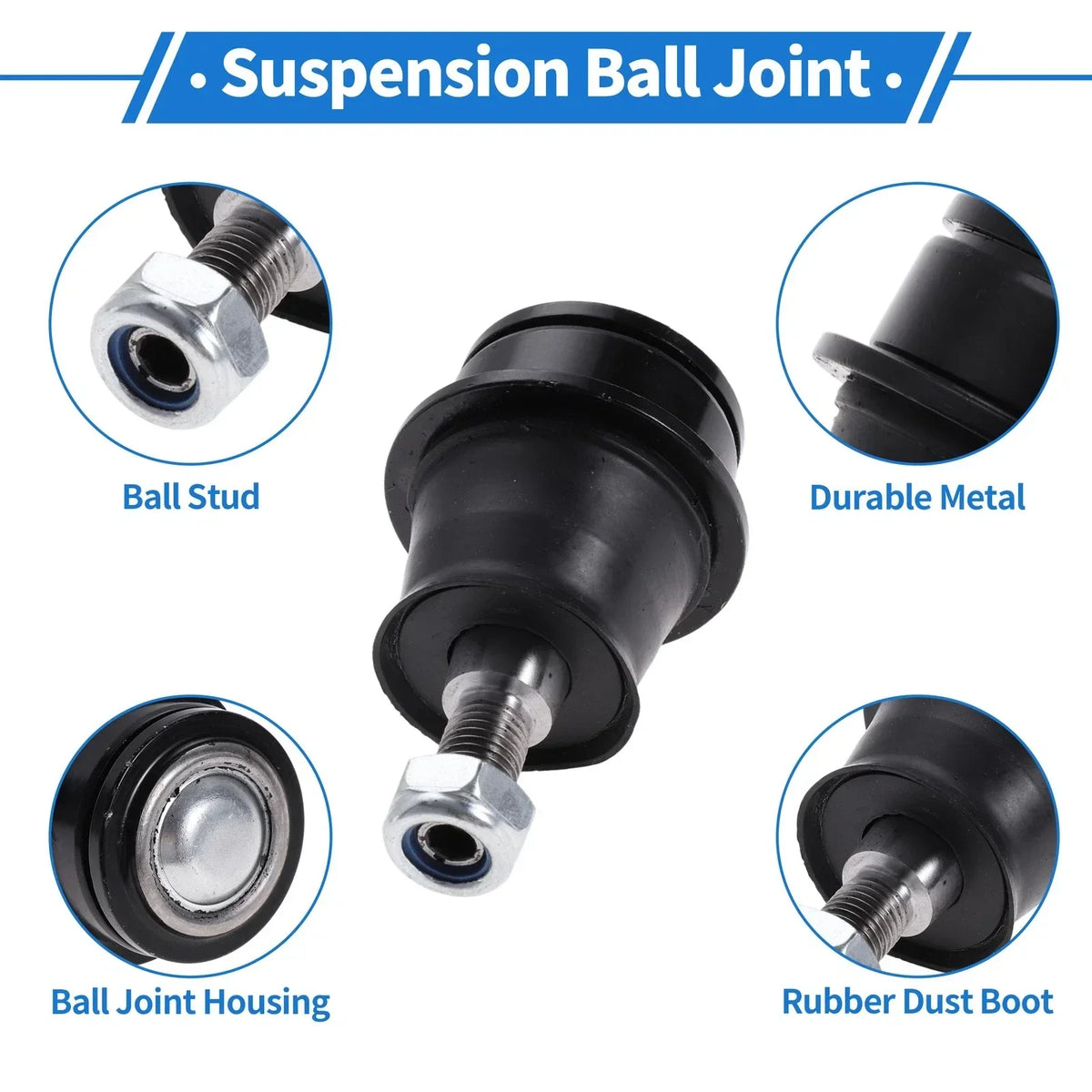 Front Lower Ball Joint Pair for 2009-2020 Dodge Journey