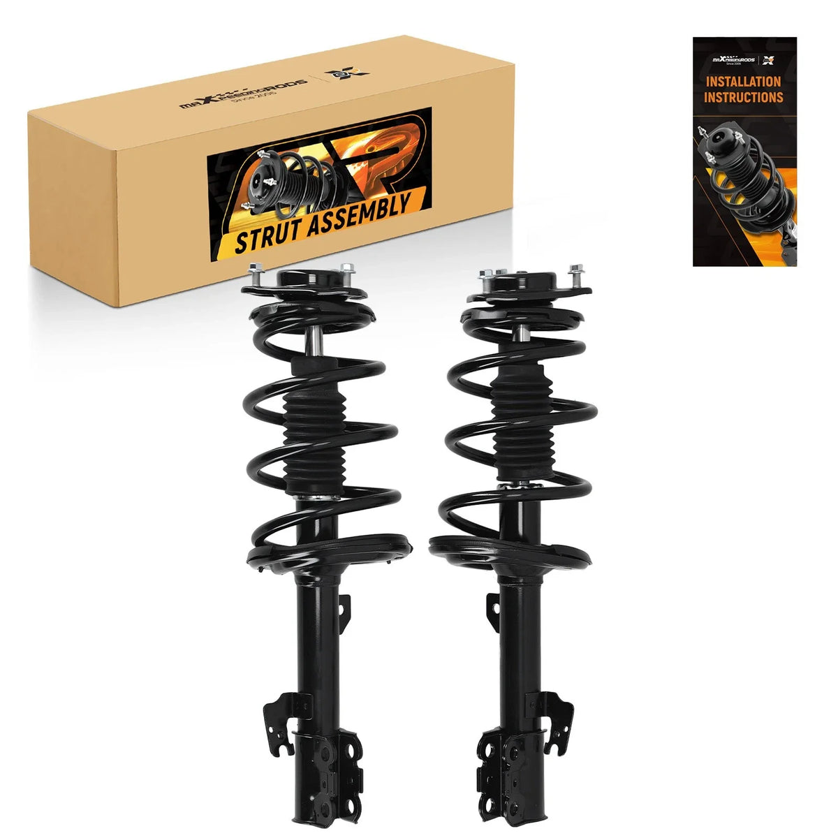 2X Front Complete Shocks Struts with Spring Assembly for Toyota Sienna (2011–2014)