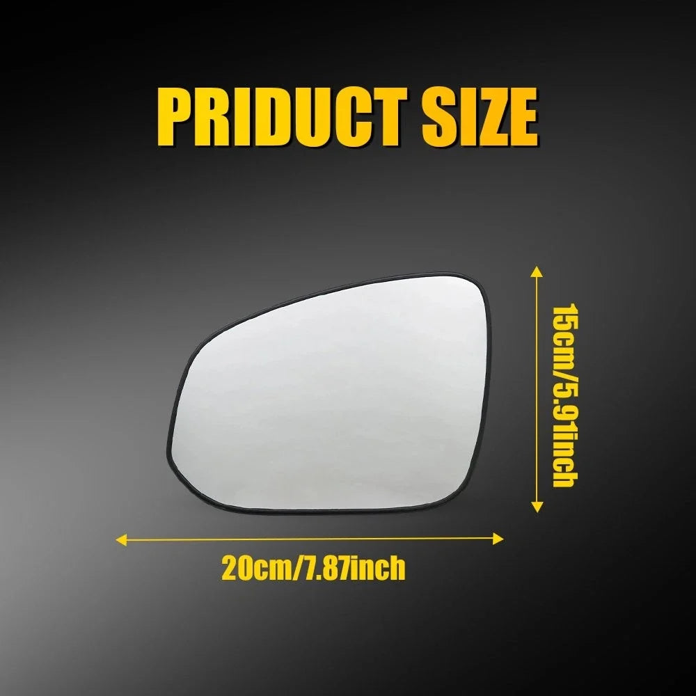 Mirror Glass Heated Pair for Toyota 4Runner RAV4 Tacoma 2013-2022