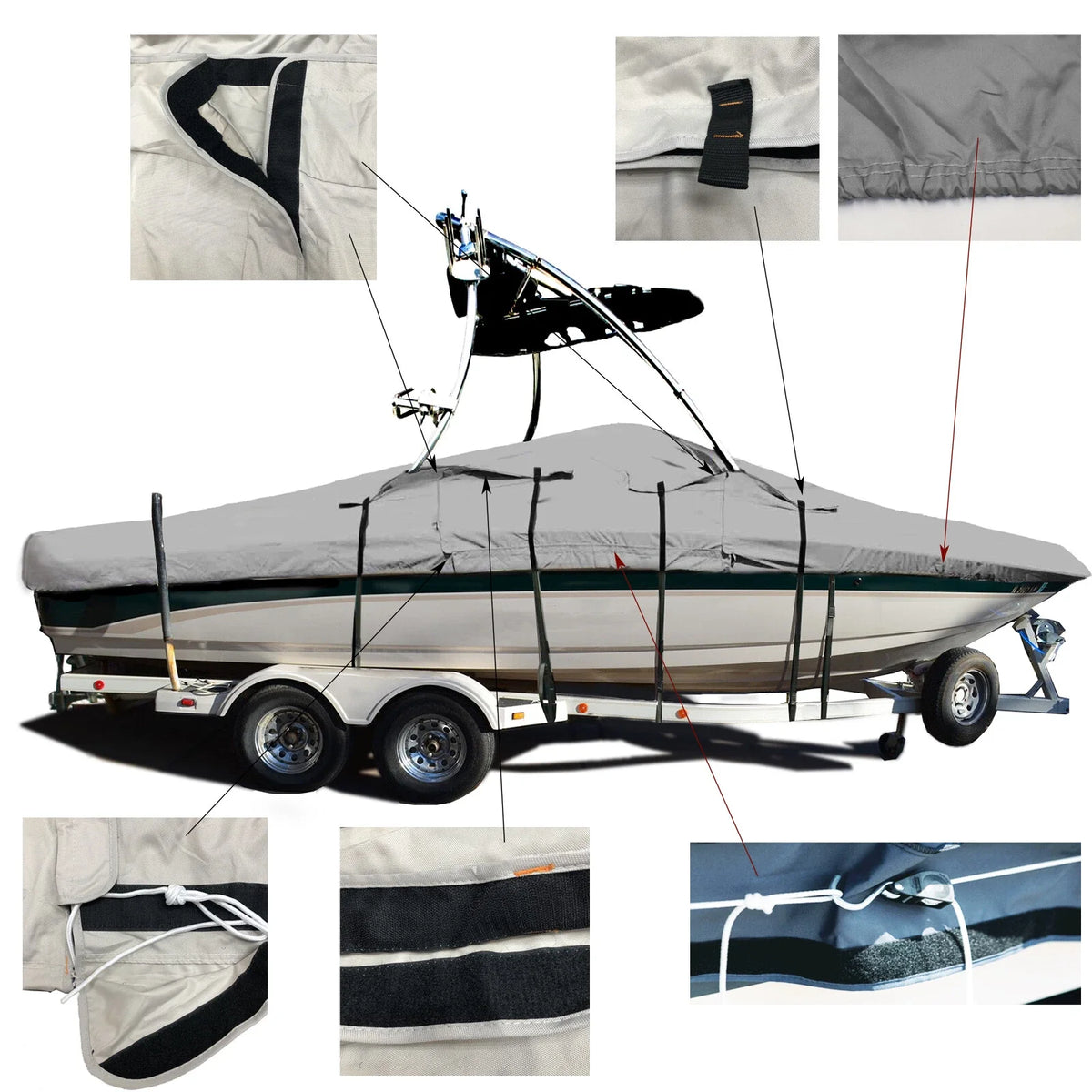Boat Cover for MasterCraft ProStar 209 (Trailerable)