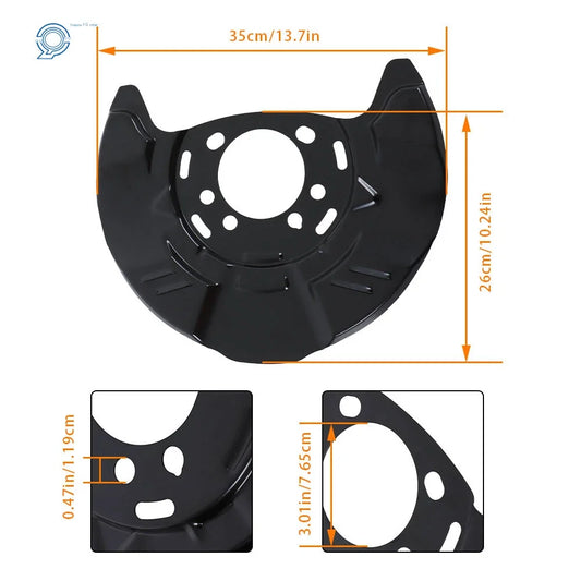 Front Brake Backing Panel Dust Shield for Subaru Forester (2008–2018) 26290AG000