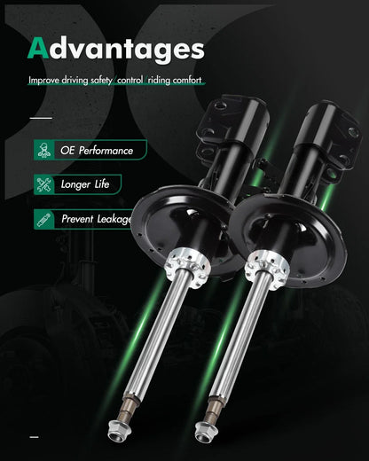 Front Struts Shocks Pair for Scion tC (2005–2010) 2.4L I4